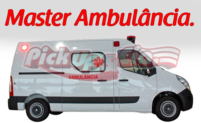 renault master ambulância