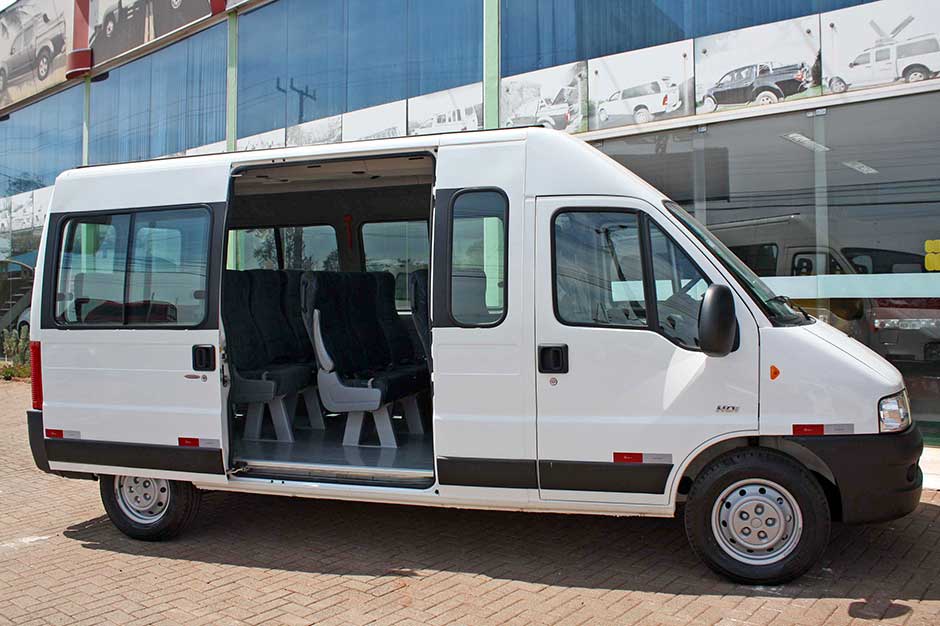 transformação para van passageiros