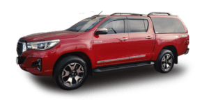 Capota de fibra para Hilux dupla
