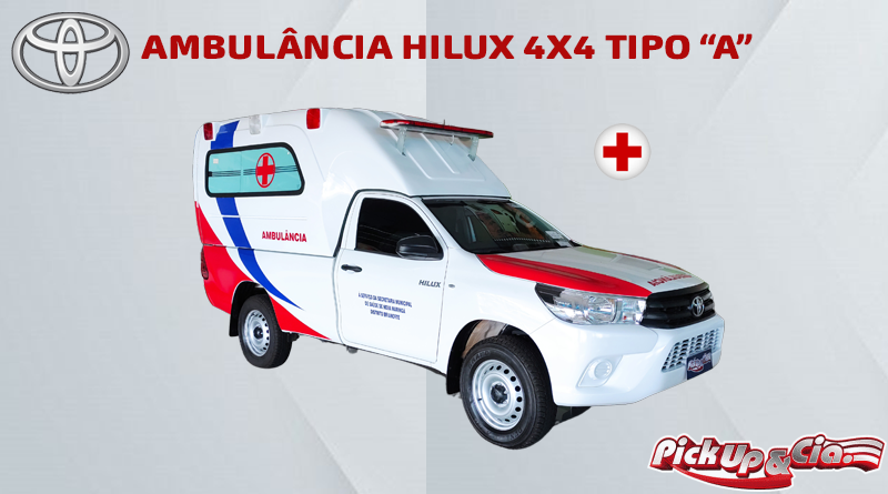 Hilux 4x4 Ambulância Tipo A Pickup&Cia