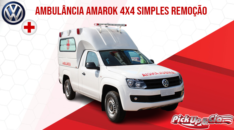 Amarok 4x4 ambulância simples remoção