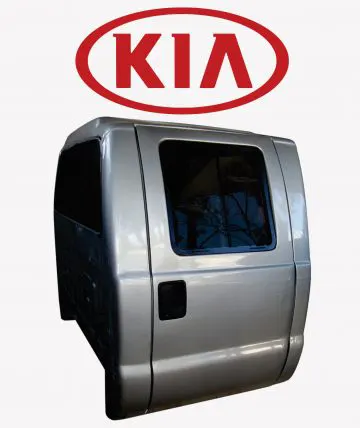 Cabine suplementar em fibra para caminhão KIA