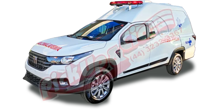 venda de fiat strada ambulancia transformação veiculo simples remoção