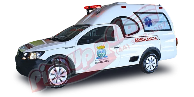 venda Saveiro Ambulancia tranformação simples remoção.