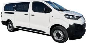 transformação Van Passageiro Fiat Scudo 7+1 ocupantes.
