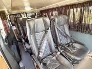 transformação Van Passageiro Fiat Scudo 7+1 ocupantes.