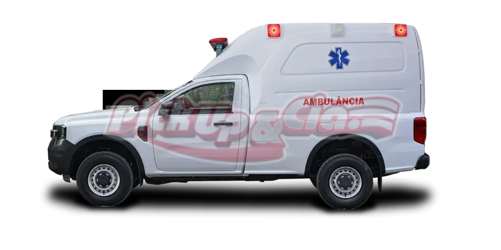 Ford Ranger cabine Simples Ambulancia
