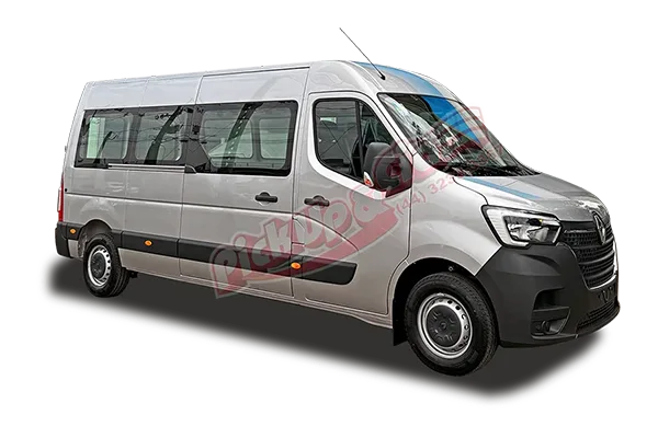 Van Passageiro Renault Master 15+1 e 19+1 lugares - transformação Pickupcia