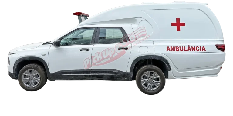 transformacao nova montana cabine dupla ambulancia.