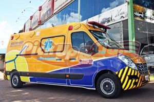 transformação de ambulancia master