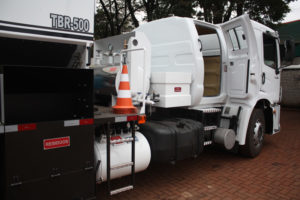 cabine suplementar de fibra para caminhão