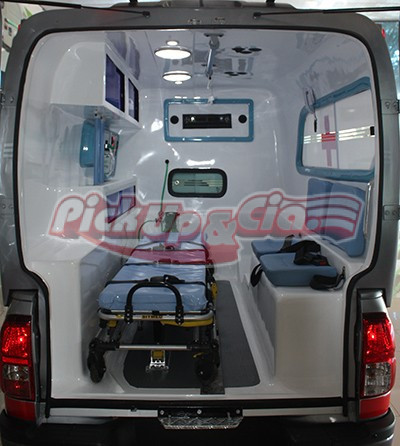 Ambulância Hilux 4x4 Suporte Básico