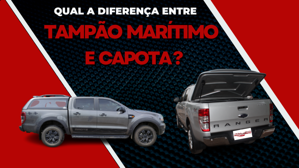 tampão marítimo e capota