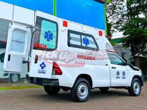 transformação hilux ambulancia simples remoção 4x4