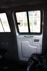 interno da cabine suplementar de fibra