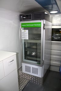 Escritório móvel, consultório móvel de fibra