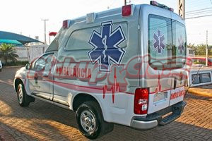 Transformação para Ambulância S10 cabine simples