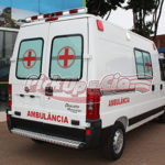 ambulancia, van transformada em ambulância para vender