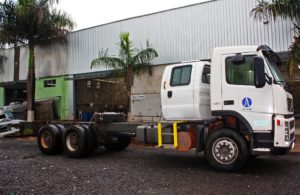 cabine suplementar para caminhão volvo, cabine de fibra, cabine auxiliar