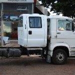 Cabine suplementar de fibra para caminhão.