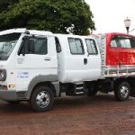 Cabine suplementar de fibra para caminhão.