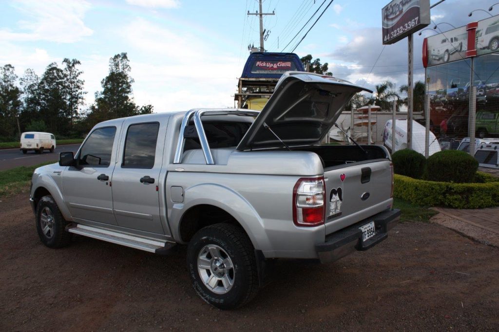 tampão marítimo alto liso em Fibra para Ford Ranger Dupla
