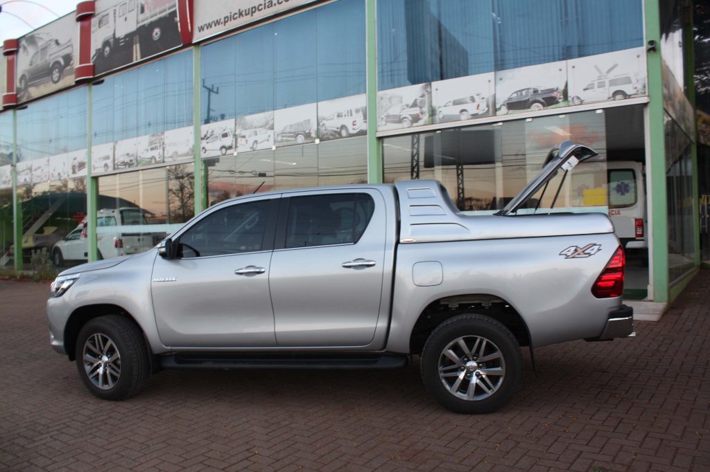 tampão marítimo alto liso de fibra para Toyota Hilux cabine dupla