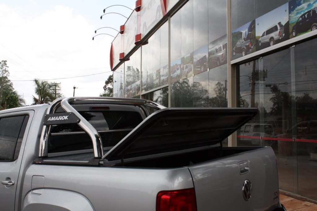 tampão marítima baixo elétrico em chapa de aço para amarok aberto