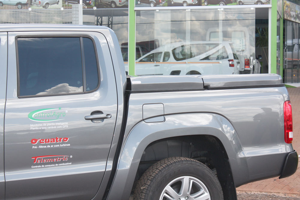 Tampão marítimo para pick-up Amarok, em chapa de aço foto 04