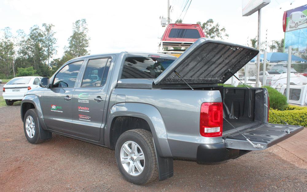 Tampão marítimo para pick-up Amarok, em chapa de aço foto 06