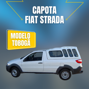 Capota para Fiat Strada modelo tobogã