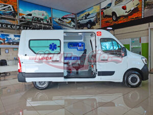 transformação renault master ambulancia uti classic