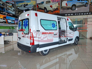 transformação renault master ambulancia uti classic