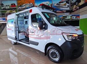 transformação renault master ambulancia uti classic
